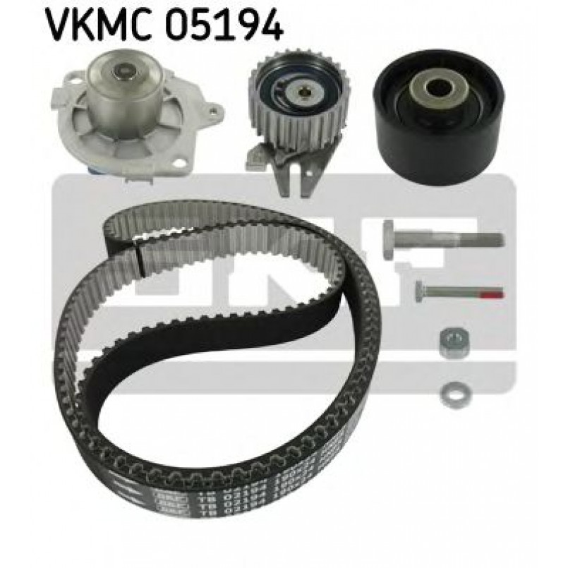 VKMC 05194 SKF - Насос охолоджуючої рідини + комплект зубчатого ремня